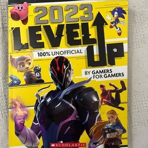 🎮 2023 Level Up!Unofficial Video Gaming Guide by Scholastic Book n New Cond.Too!